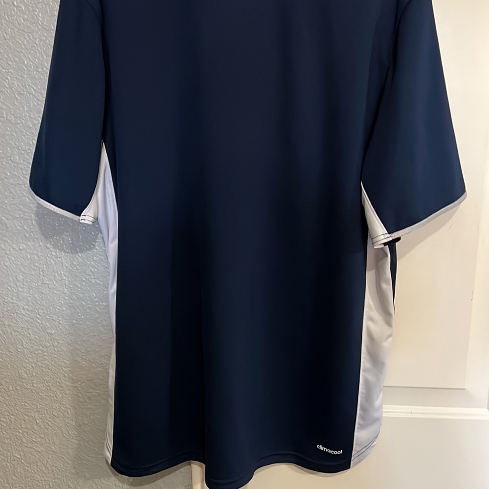 Adidas climacool navy Polo Howard Payne University Large - Picture 3 of 6
